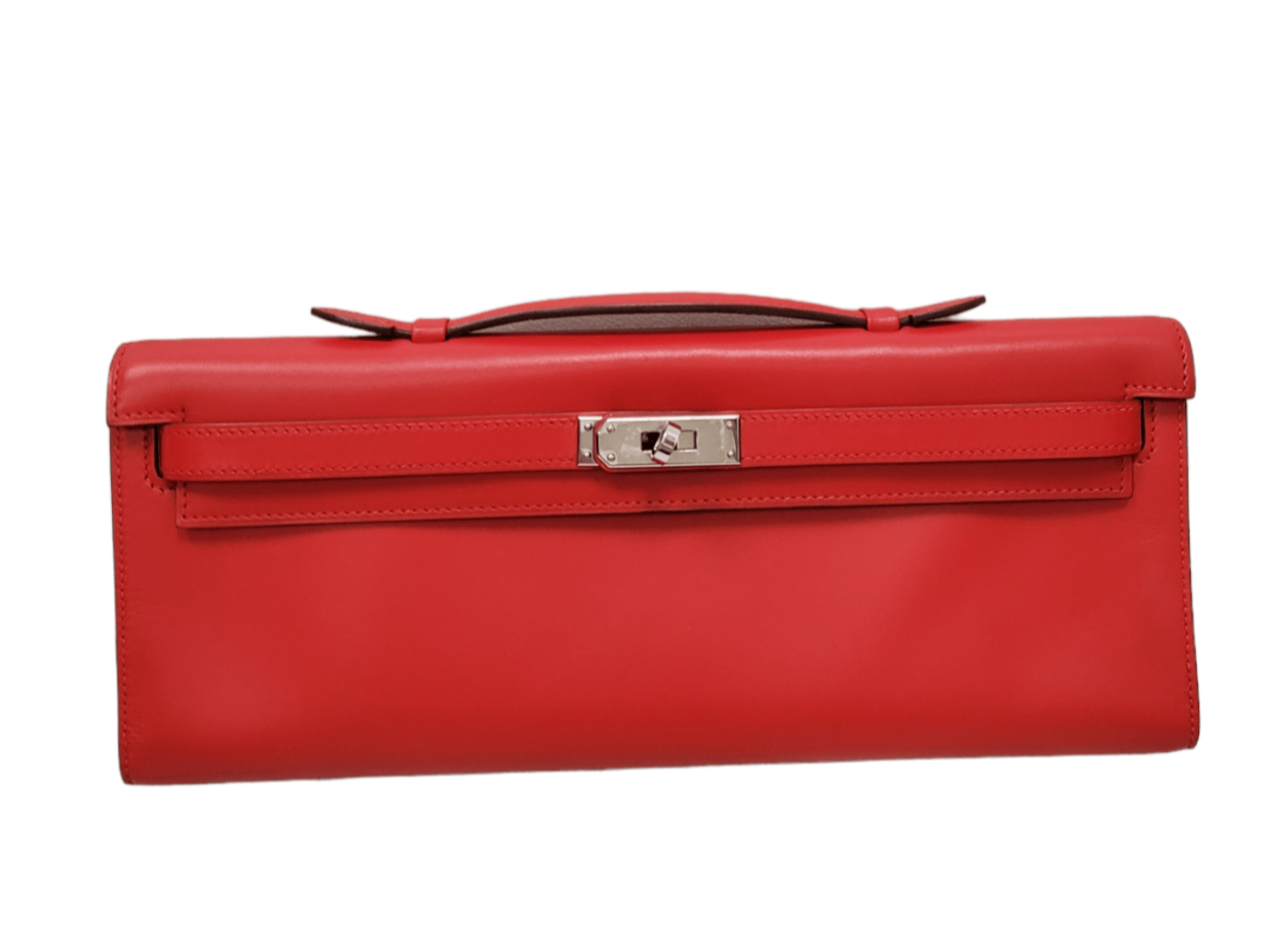 Hermes Kelly Cut Rouge Vif Boxcalf PHW #N SKL1336 – LuxuryPromise