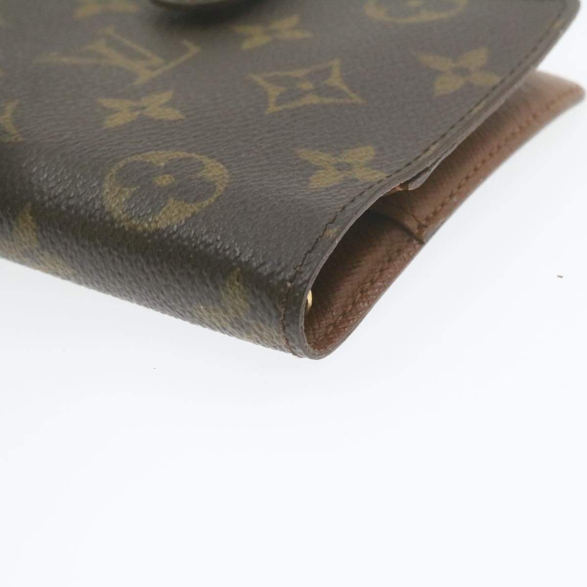 LOUIS VUITTON Taiga Agenda Bureau Ardoise R20409 Men's Notebook Cover