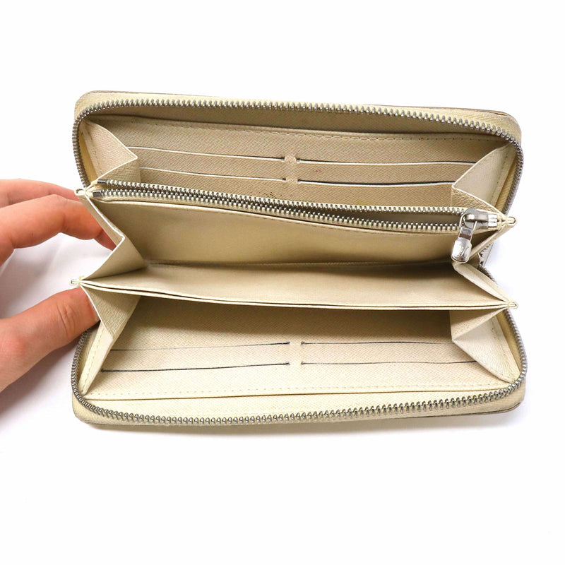 Louis Vuitton Zippy wallet Cream Epi Leather