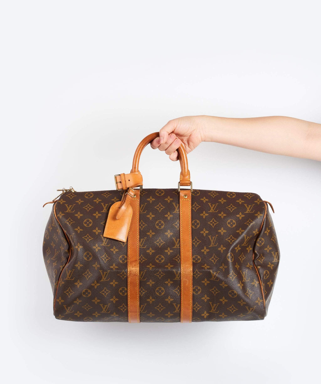 Túi Keepall Bandoulière 45 Monogram Canvas  Du lịch  LOUIS VUITTON