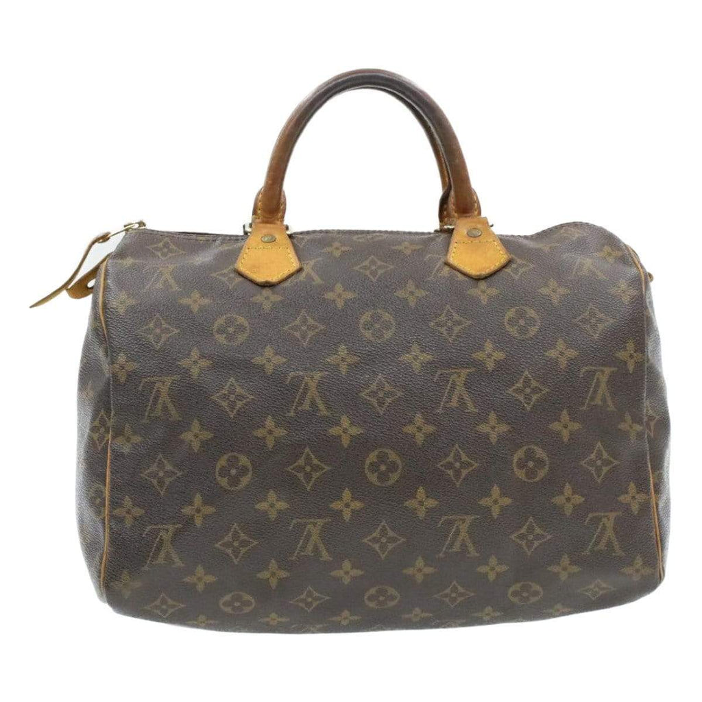 VINTAGE LOUIS VUITTON USA French Co Talon Speedy 30 Handbag Purse Duffle   eBay