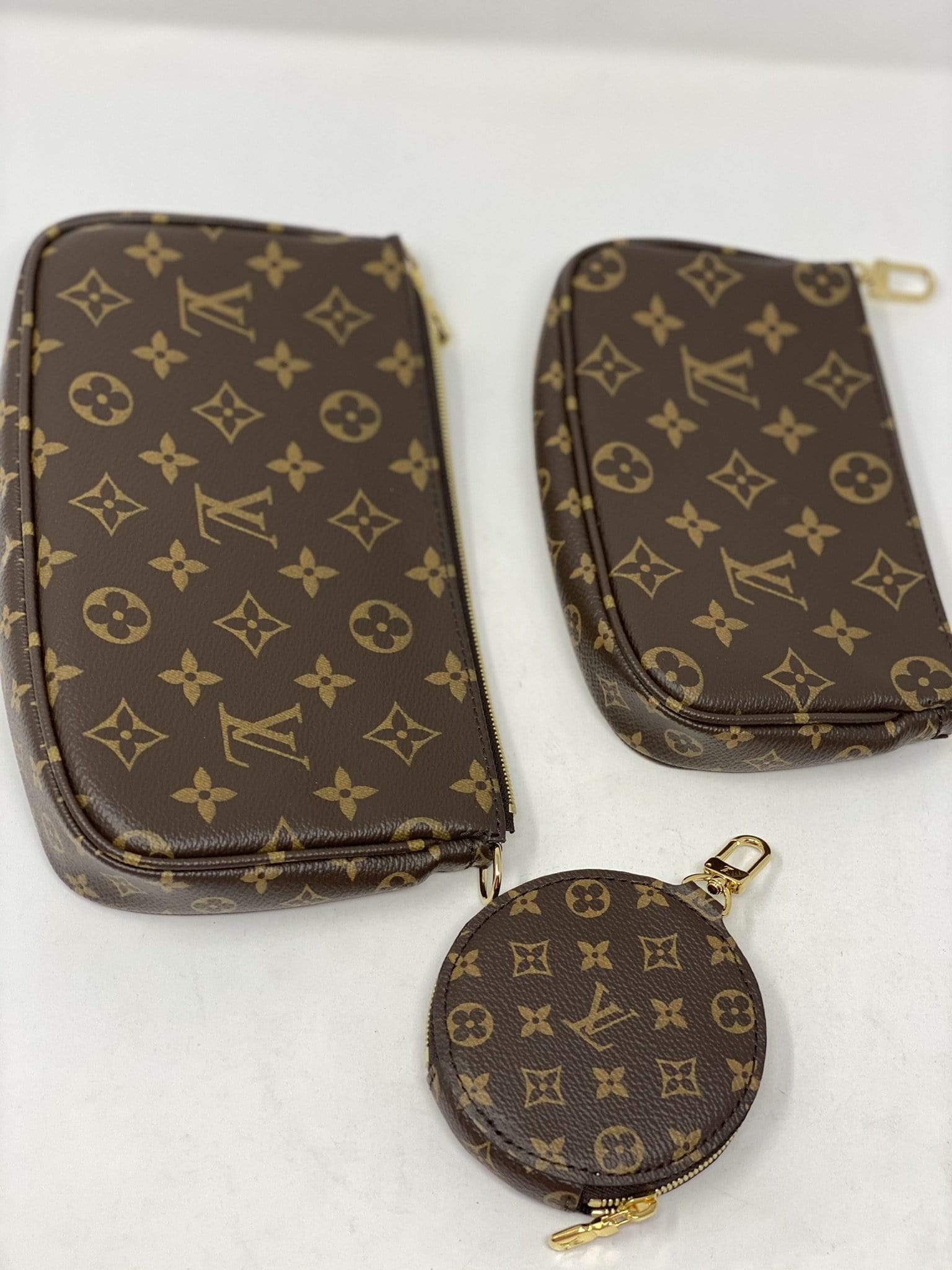 Louis Vuitton Monogram Multi Pochette Accessories Kaki - MyDesignerly