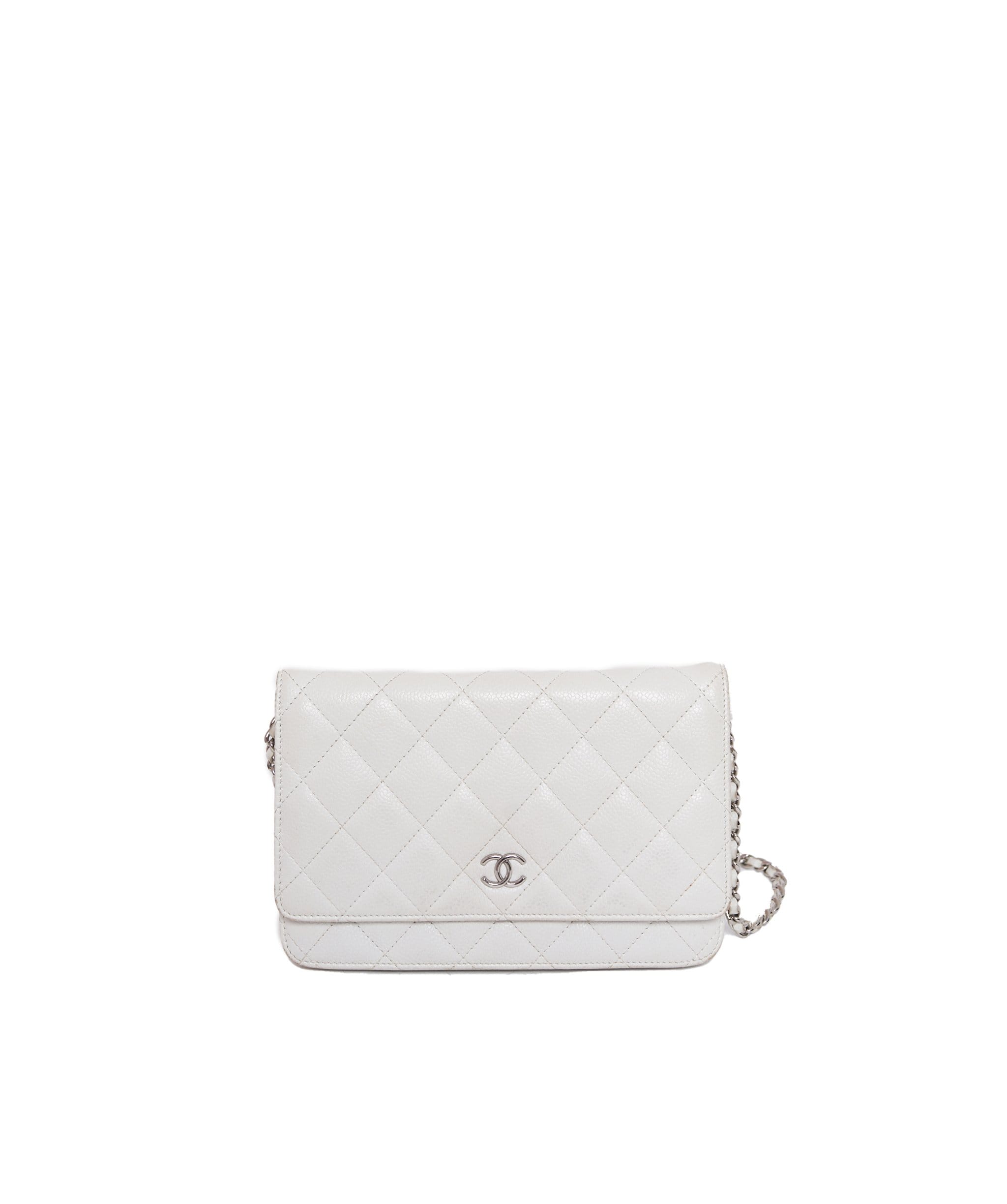 Chanel White Wallet on Chain Caviar - ASL1292 – LuxuryPromise