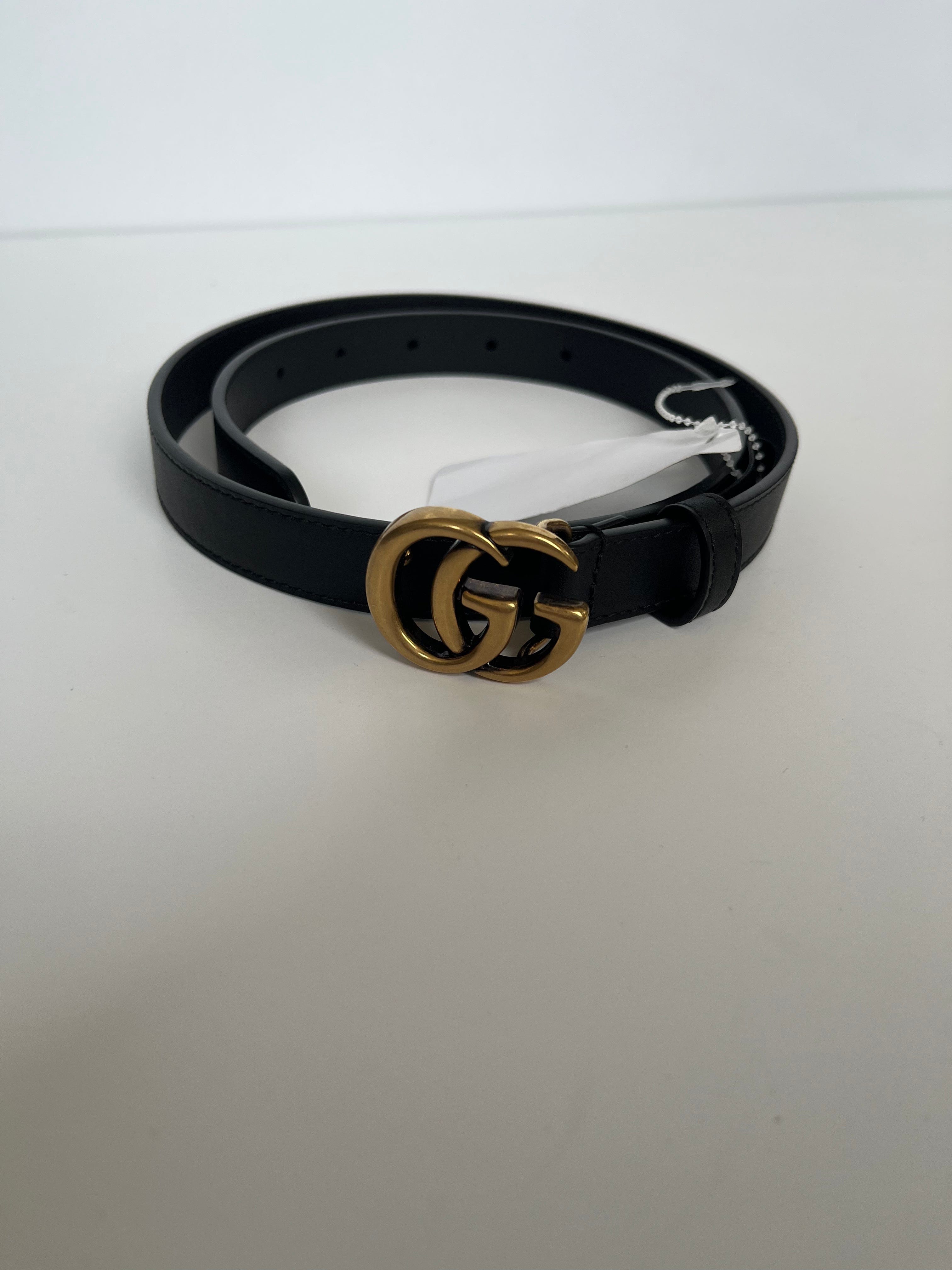 image of Gucci GG Thin Belt 75