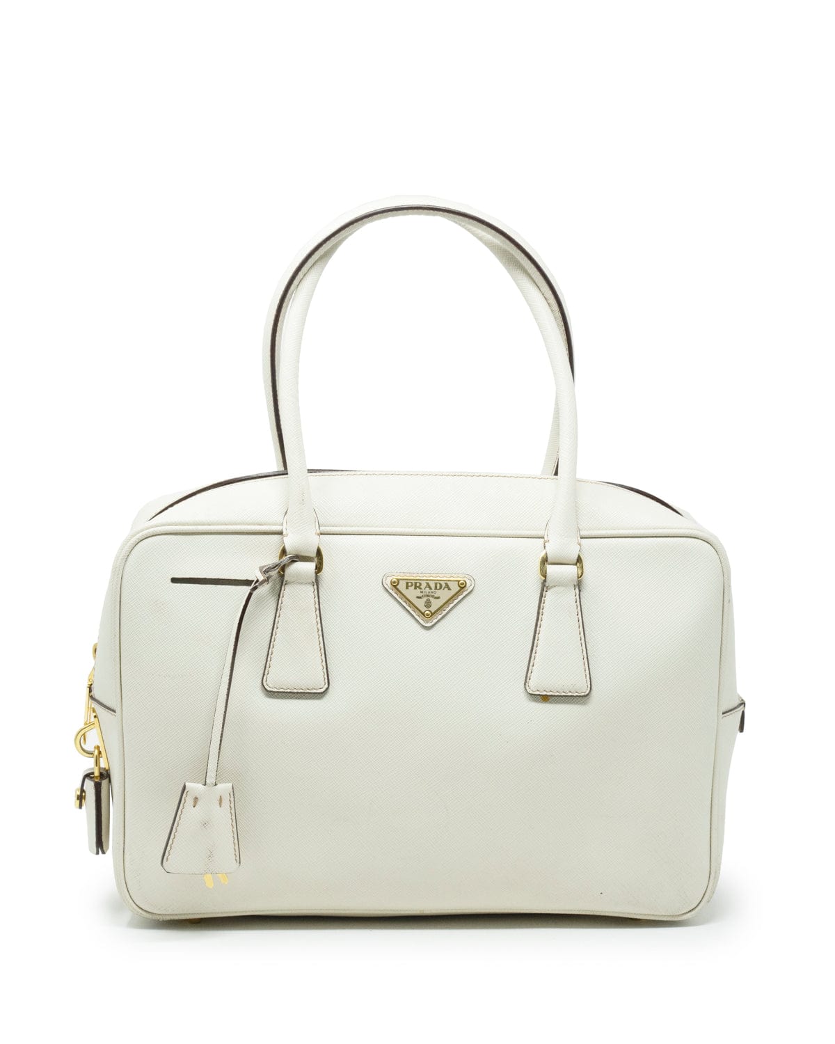 Prada Cream Saffiano Leather Tote Bag - AGL1888 – LuxuryPromise