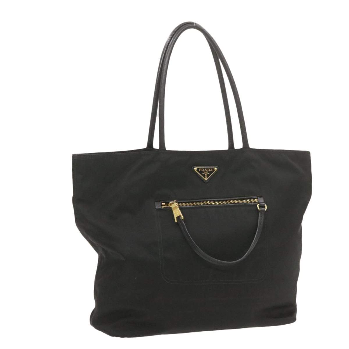 PRADA Nylon Black Tote Bag 172 – LuxuryPromise