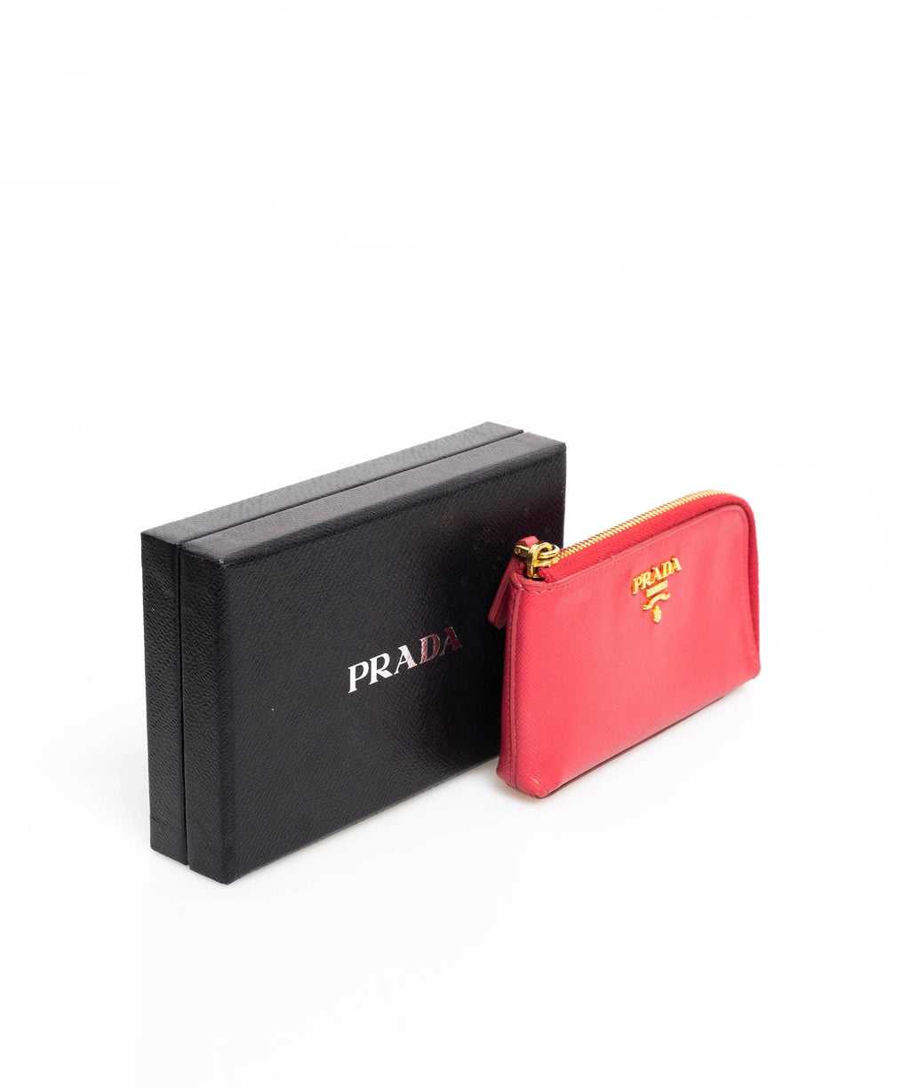 Prada pink keychain wallet - ADL1142 – LuxuryPromise