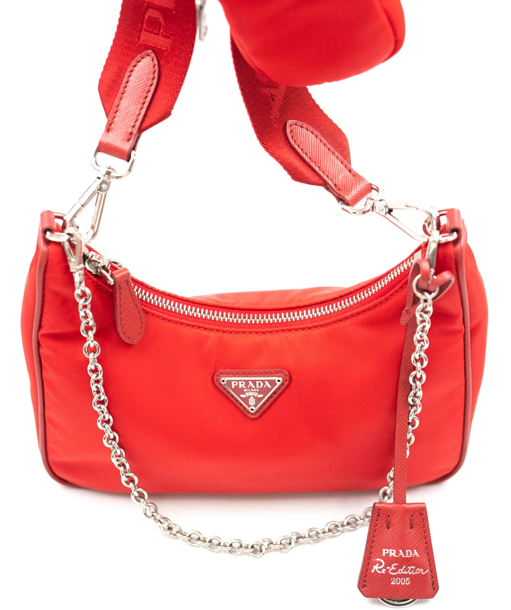 Prada red re edition 2005 bag ASL4122 – LuxuryPromise