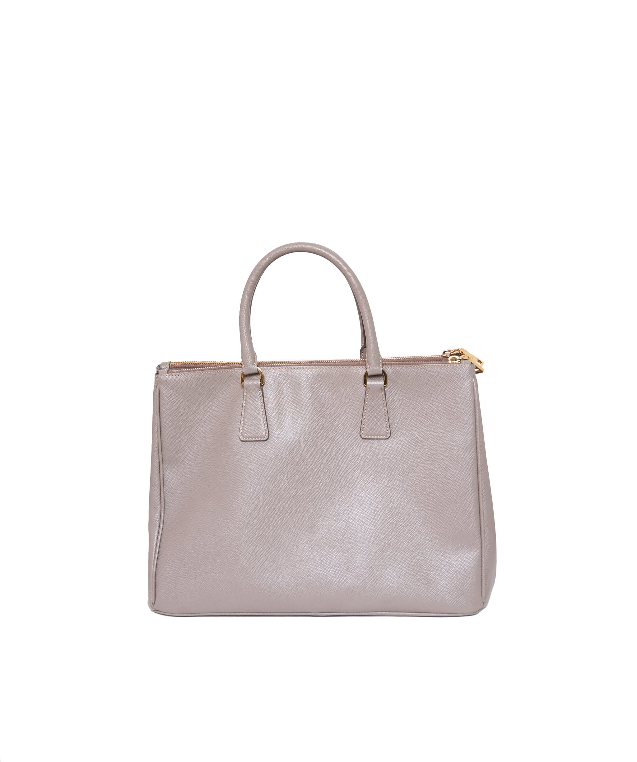 gray prada tote