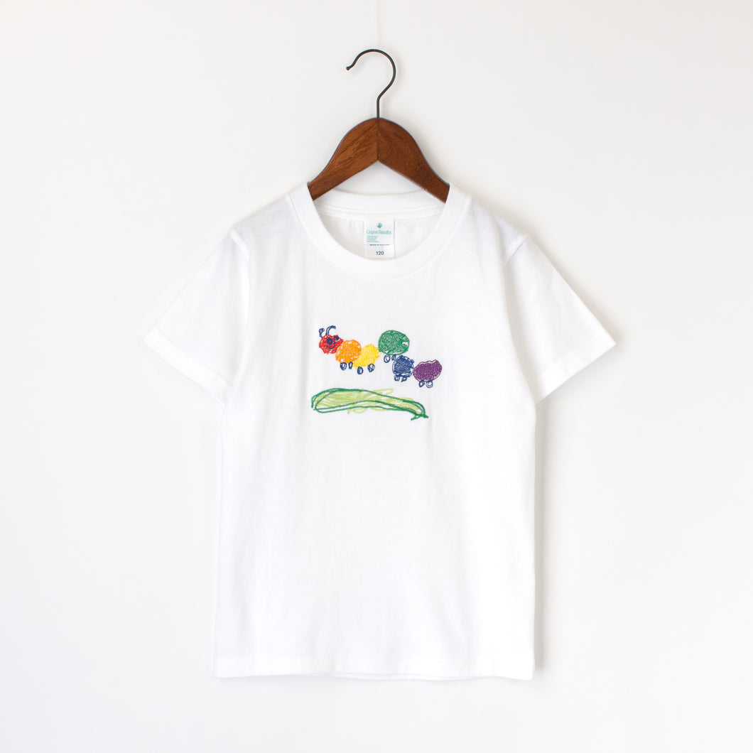 クレヨンパラダイス 子どもの絵をオリジナル刺繍ｔシャツに