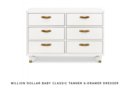 The Tot Design Tips Tanner 6 Drawer Dresser