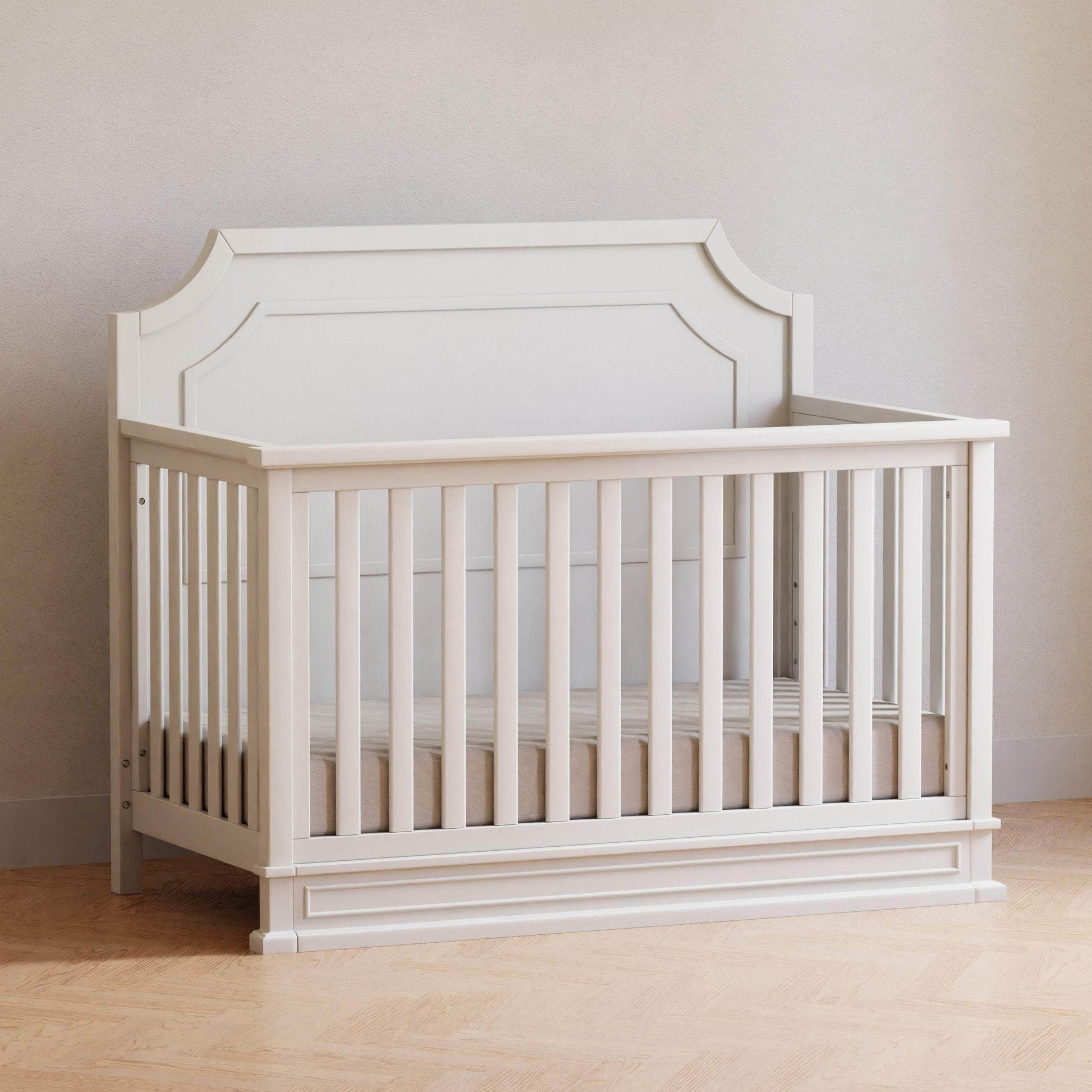 M10701RW,Emma Regency 4-in-1 Convertible Crib in Warm White