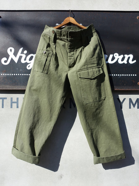 再入荷！！》BRITISH ARMY PANT - VINTAGE TWILL – ナイジェル