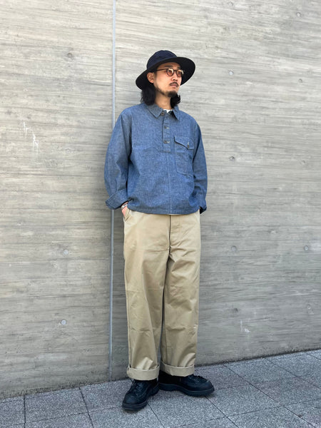 VINTAGEから着想を得て》POH WORK SHIRT – ナイジェル・ケーボン