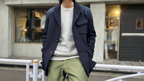 NIGEL CABOURN【ナイジェルケーボン】マロリージャケット NAVY ✨日本