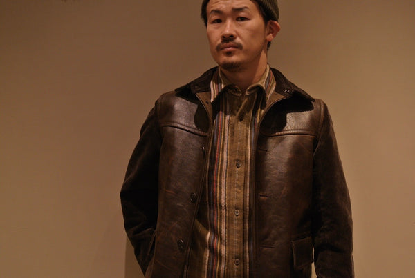 work jacket,horsehide,corduroy,レザージャケット,ワークジャケット,ホースハイド,レザー,ビンテージ               