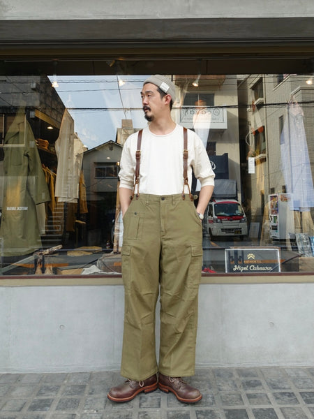 新品 Nigel Cabourn ナイジェルケーボン サスペンダー