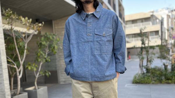 VINTAGEから着想を得て》POH WORK SHIRT – ナイジェル・ケーボン