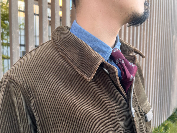 ナイジェルケーボン22AW HUTHING JKT 8WALE CORDUROY hodajzdravo.ba