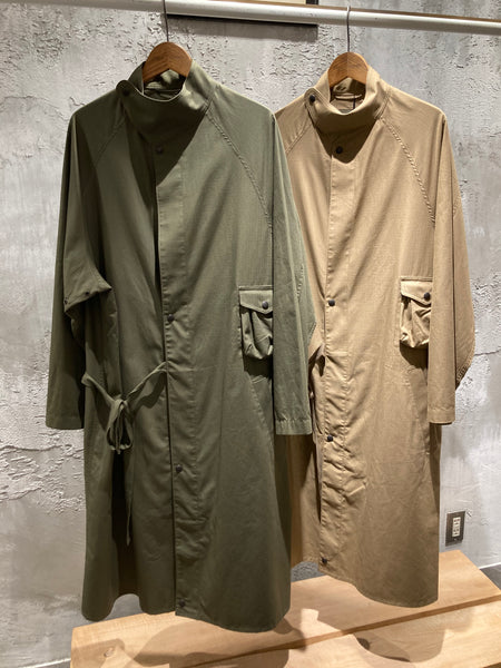 Nigel Cabourn UK ARMY GAS COAT RIP CLOTHサイズ表記…48