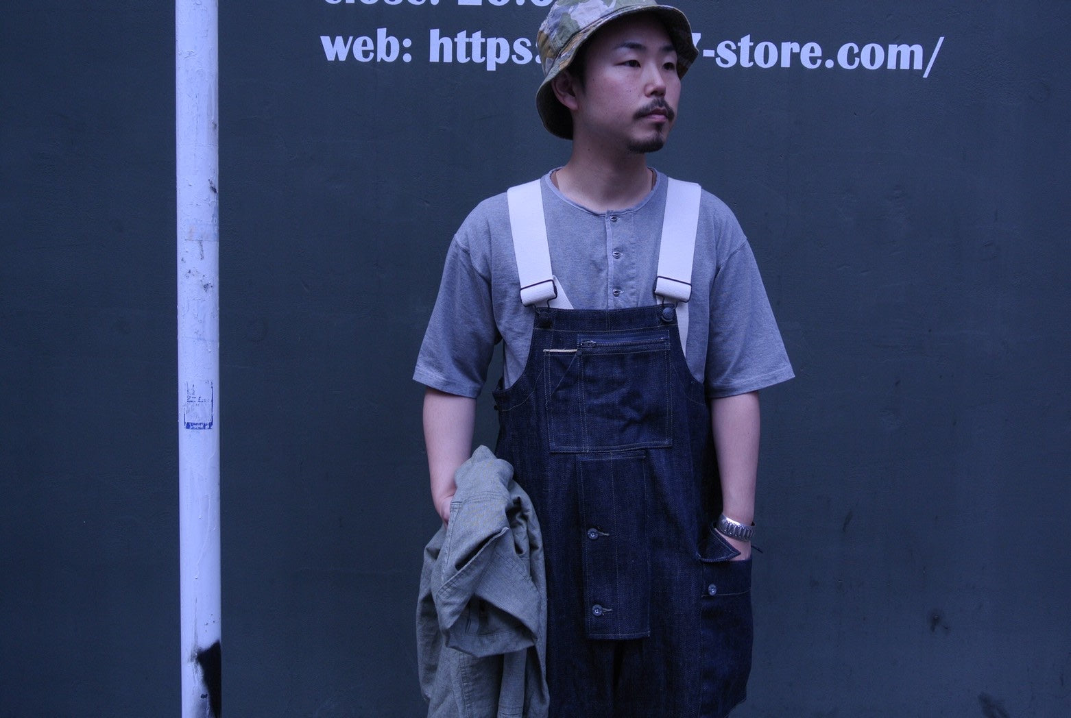 NIGEL CABOURN NAVAL DUNGAREE ネイバルダンガリー-