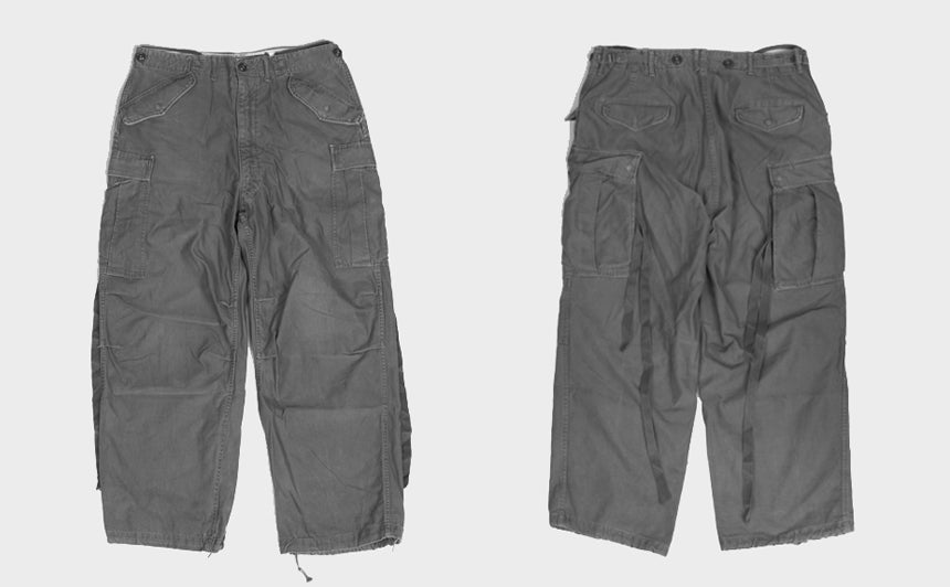 ナイジェル・ケーボンにしか生み出す事ができない【ARMY CARGO PANT