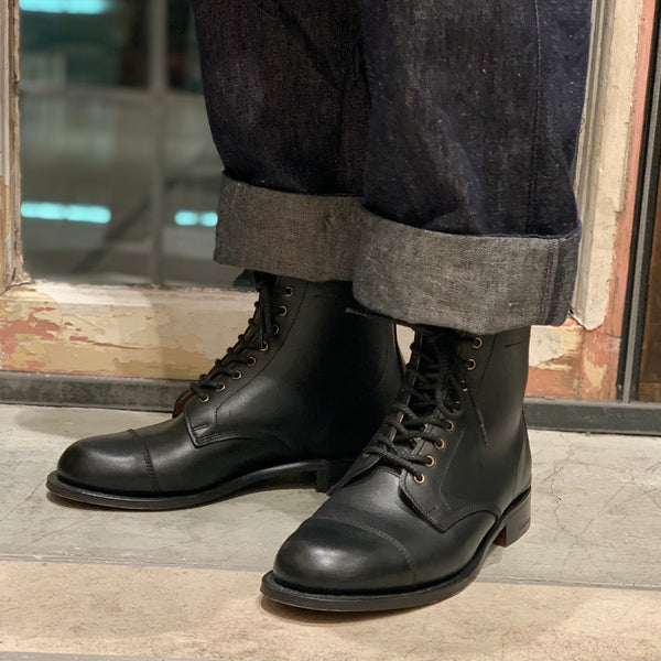 NZ 8 Hole Boot - Nigel Cabourn × Tricker's – ナイジェル・ケーボン ...