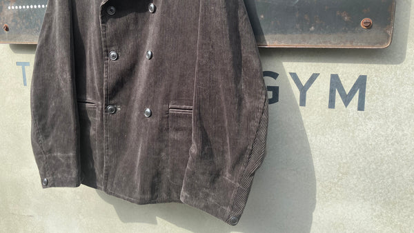 重厚なコーデュロイを》40'S CAR COAT -8WALE CORDUROY VINTAGE FINISH