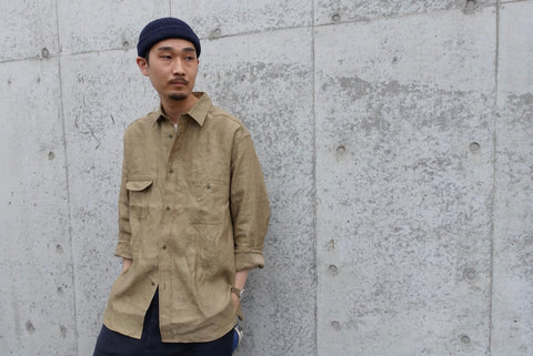 nigel cabourn ナイジェルケーボン フライトシャツジャケット の