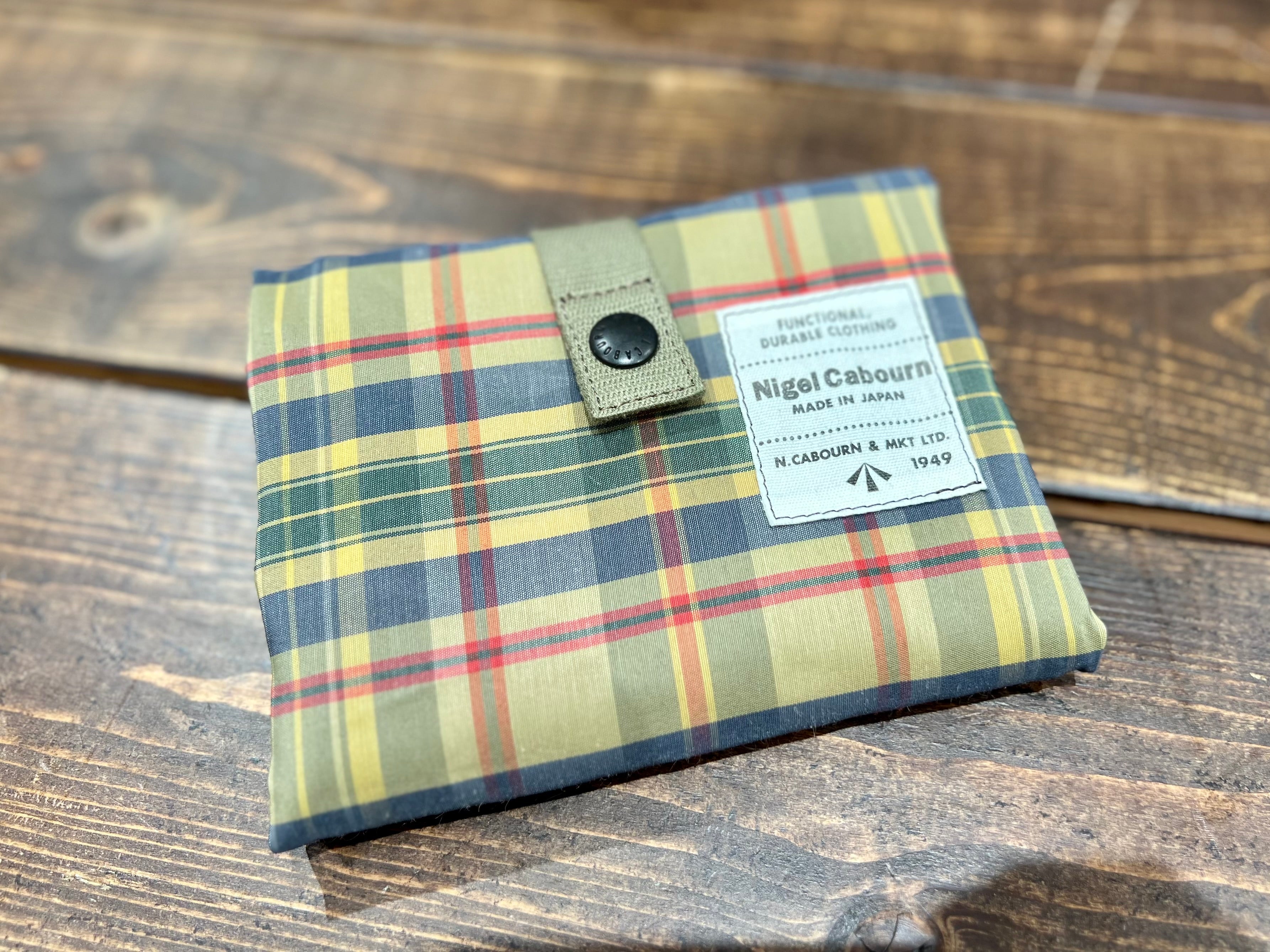 梅雨に向けて》RAMIE POLY CHECK – ナイジェル・ケーボン