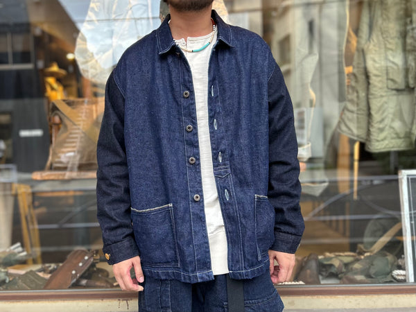 カタログ非掲載モデル》US ARMY DENIM JACKET - HEMP DENIM