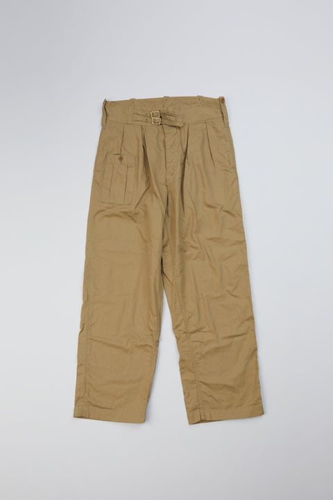 40s French vintage linen short pants