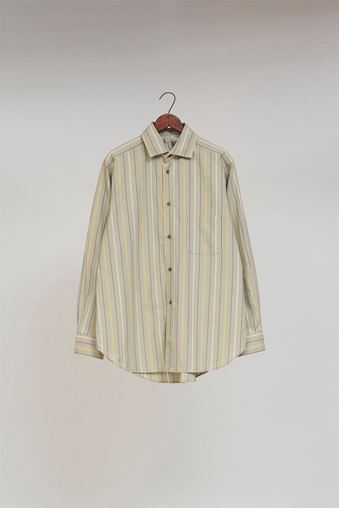 NEW ARRIVAL Nigel Cabourn ナイジェルケーボン長袖 シャツ“CC22 DETACHABLE COLLAR  SHIRT STRIPE”80460010013