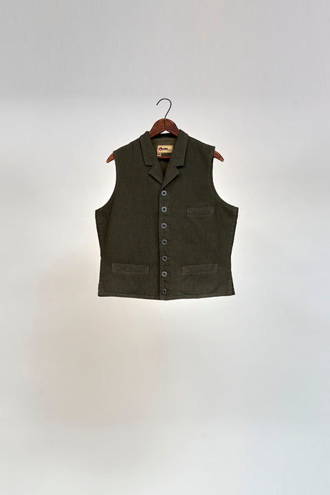 Nigel Cabourn - ZIP OVER VEST サイズ46 - ベスト