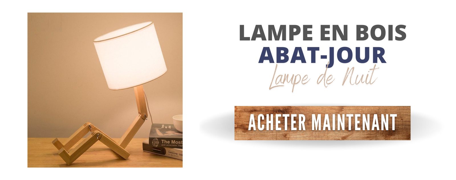 Acheter une lampe en bois