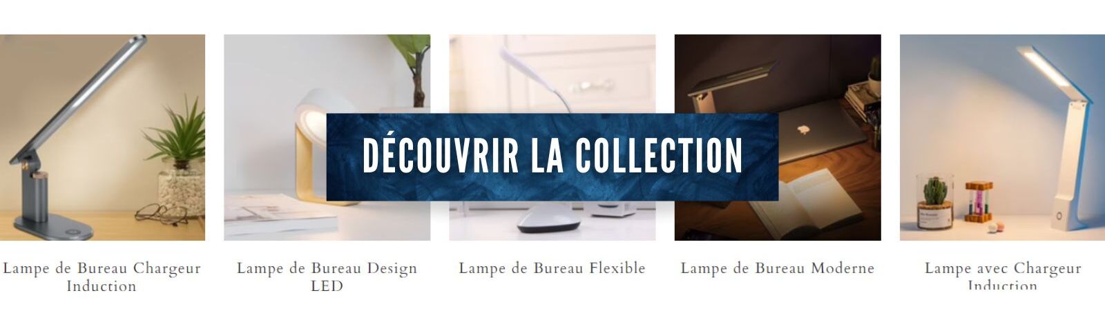 Collection des lampes de bureau sans fil