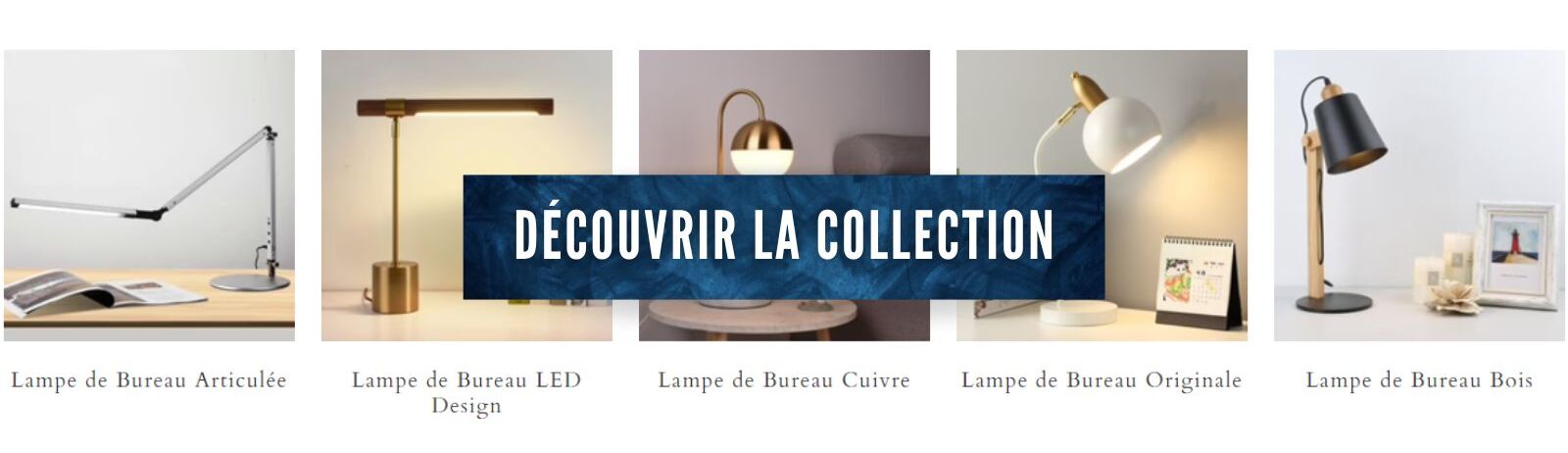 Collection de lampe de bureau design