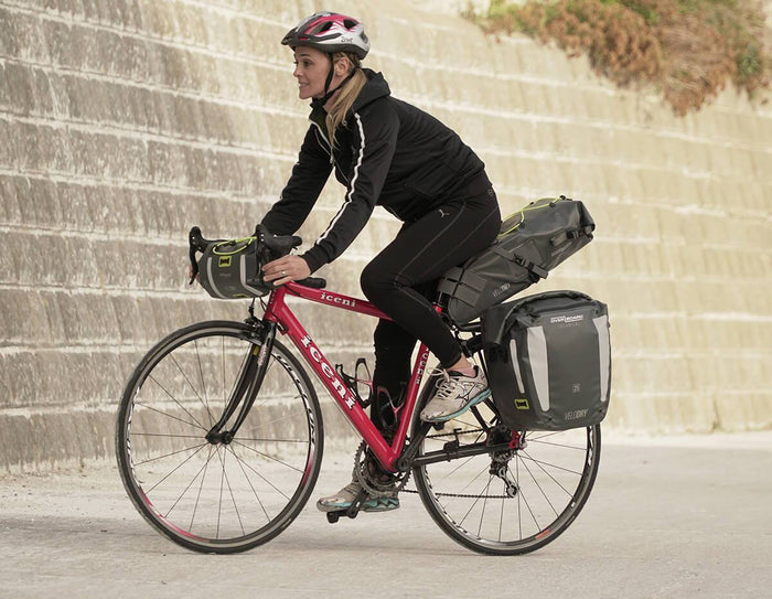 hard case panniers for bicycle