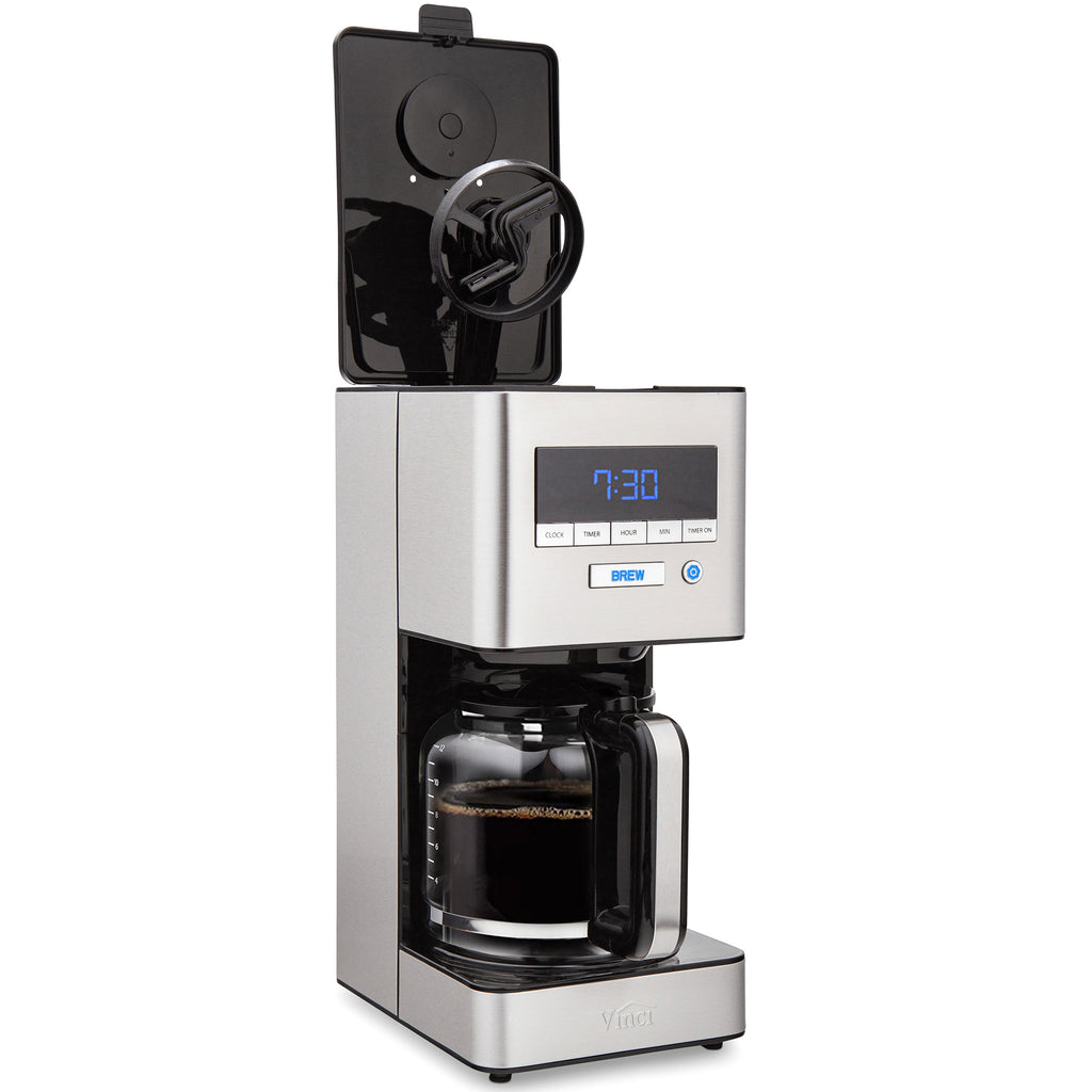 VINCI Express Cold Brew Patented Electric Coffee Maker in 5 Minutes, 4 Brew  Strength Settings & Cleaning Cycle, Easy to Use & Clean, Glass Carafe, 1.1