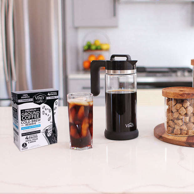 The Vinci Cold Brew Maker Creates Flavorful Iced Coffee in Minutes
