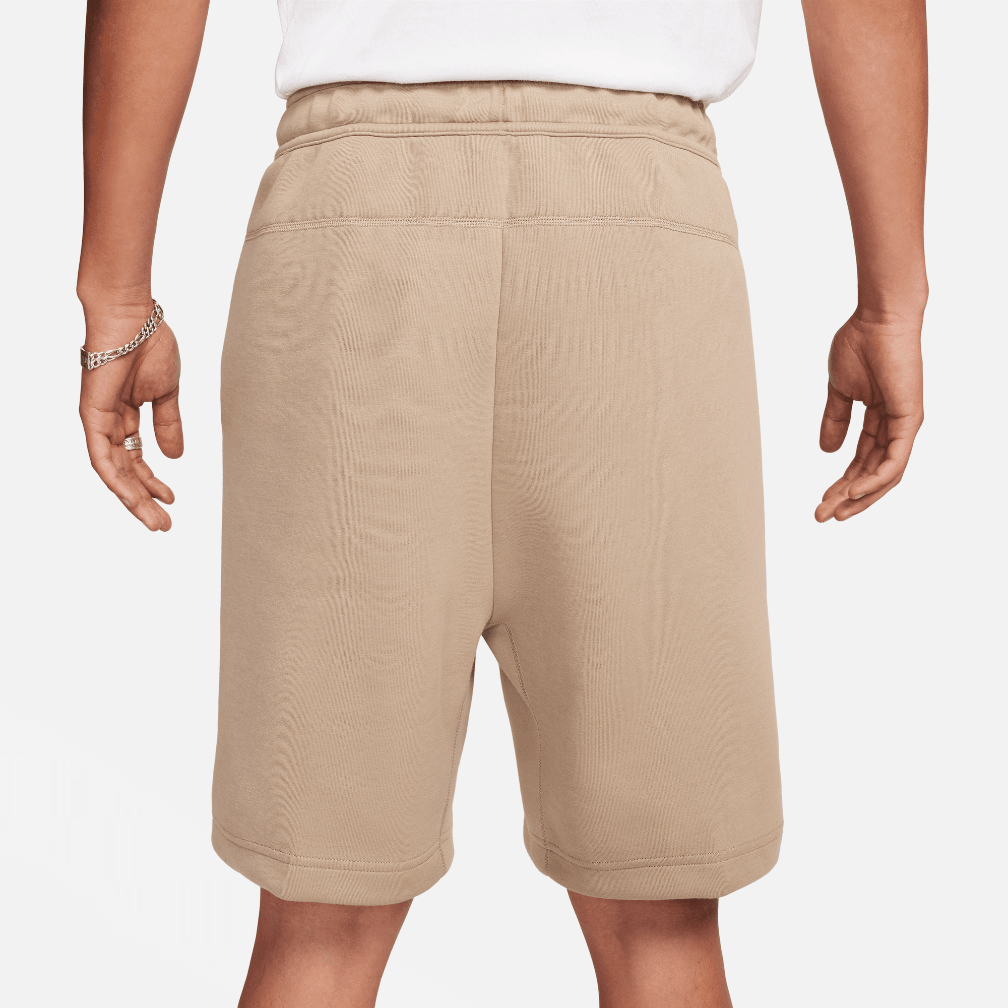 Nike Sportswear Khaki Brown Tech Fleece Shorts