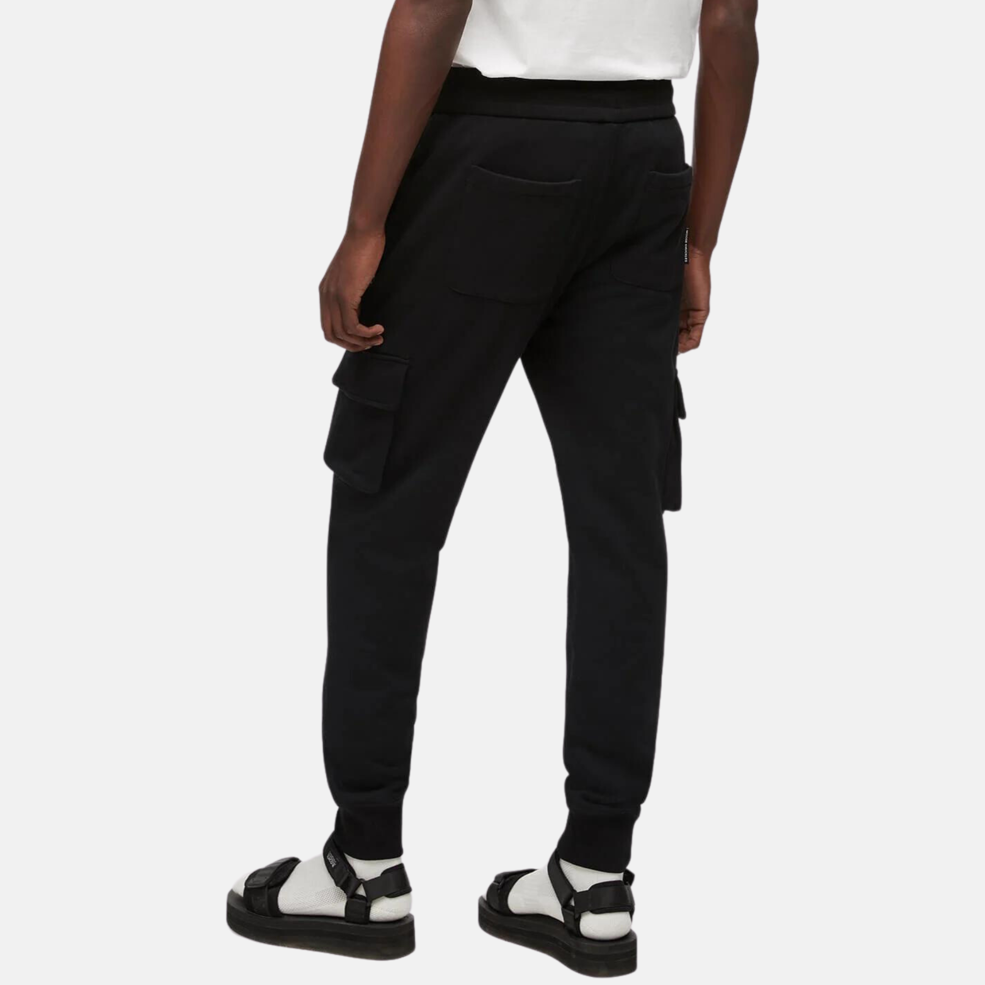 Moose Knuckles Black Seaside Cargo Jogger