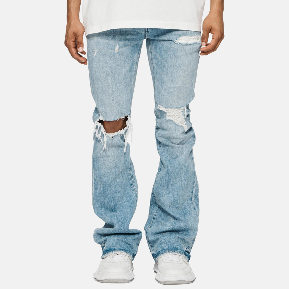 Buy PURPLE BRAND Worn Baggy Jeans 'Light Indigo' - P018 WLIC823