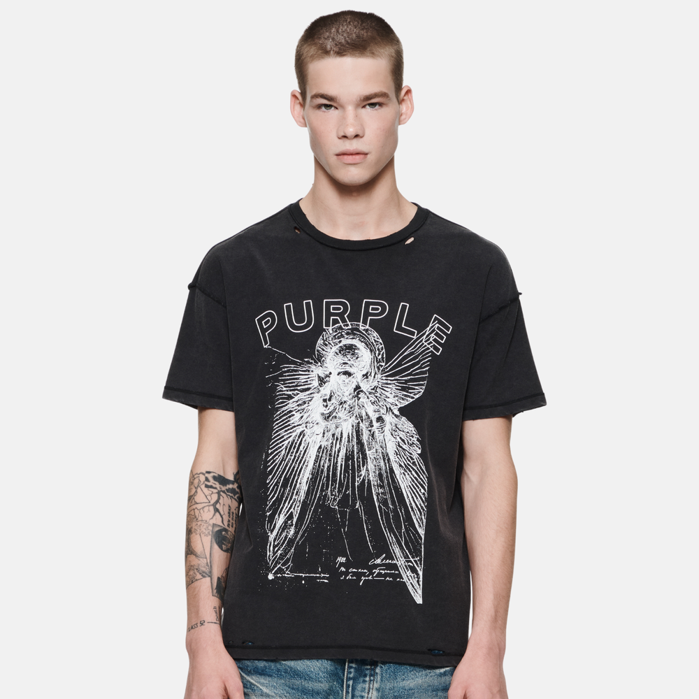 Black Mesh T-shirt – Montfash