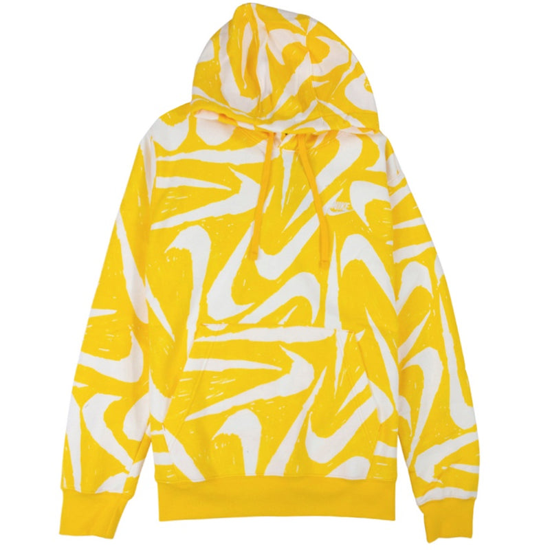 nike yellow pullover