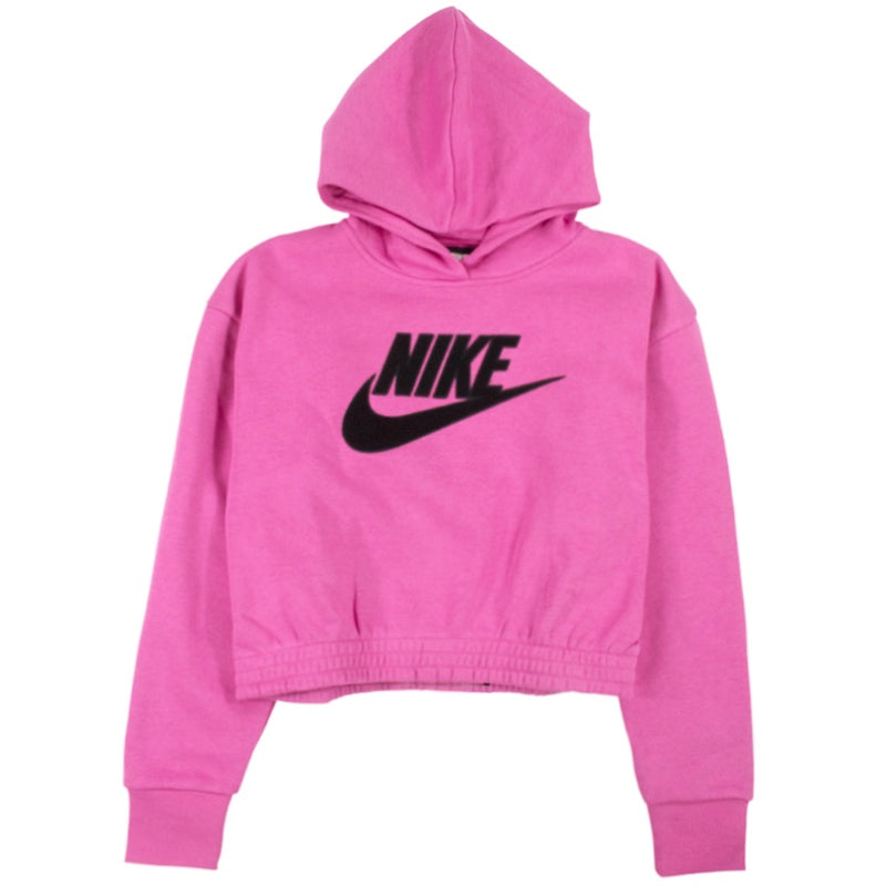 pink fleece hoodie women's