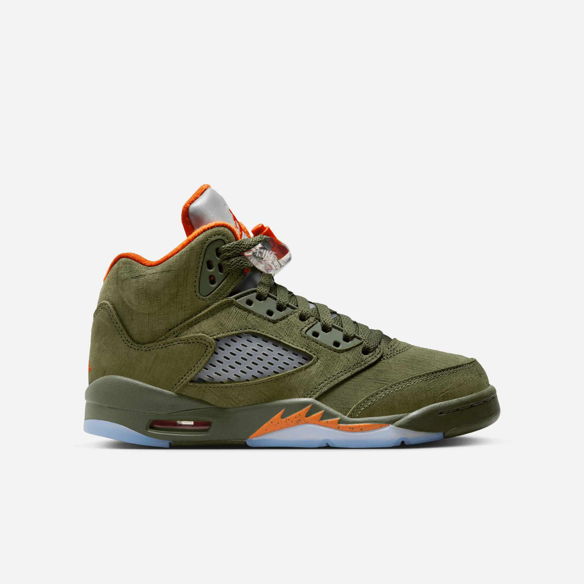 Air Jordan Big Kids' 5 Retro Olive (GS)