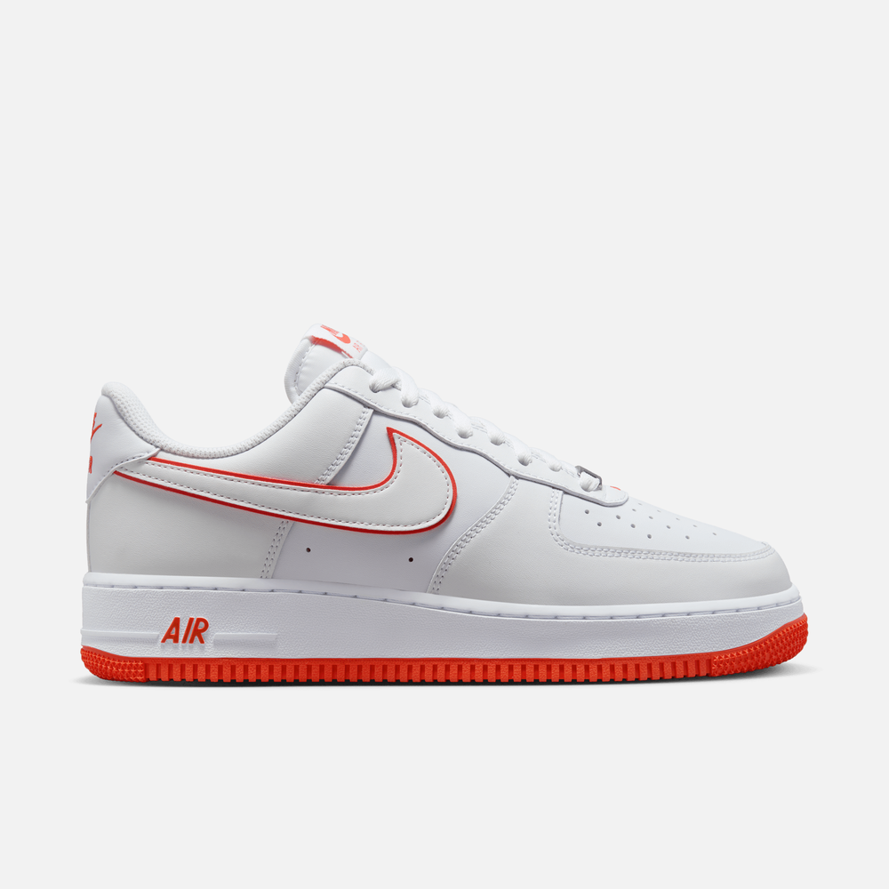 Nike Air Force 1 Low White Bronzine – Puffer Reds