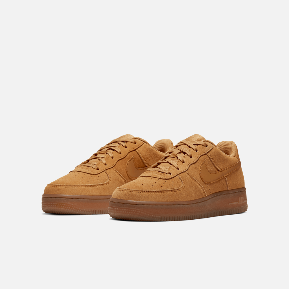 Nike Air Force 1 Low Wheat (GS) – Puffer Reds