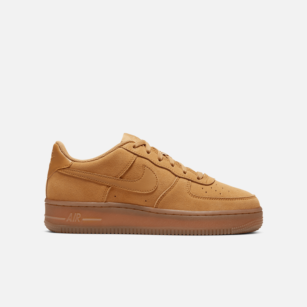 Nike Air Force 1 Low Wheat (GS) – Puffer Reds